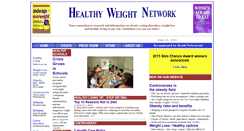 Desktop Screenshot of healthyweight.net