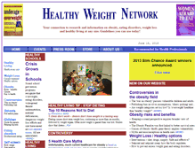 Tablet Screenshot of healthyweight.net